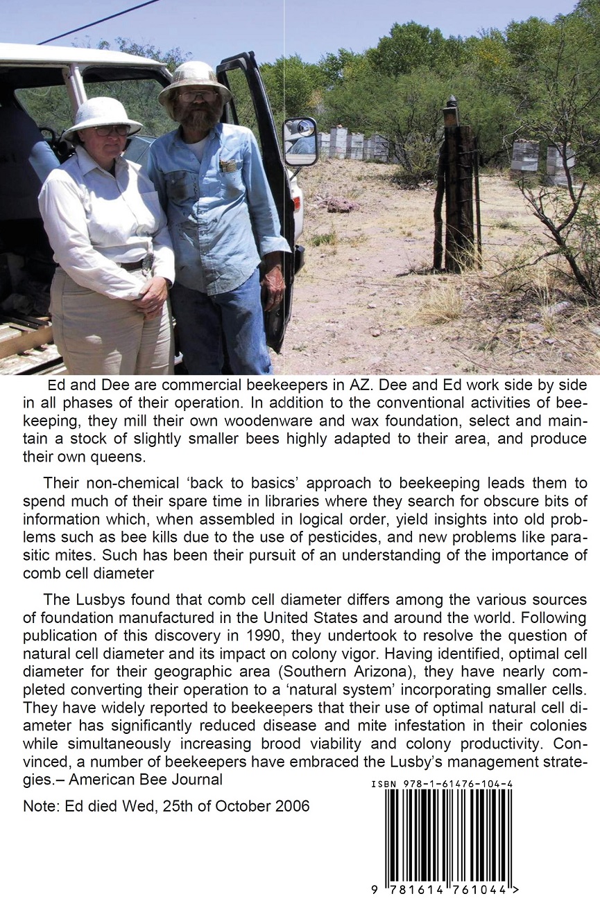 Biological Beekeeping Back Cover